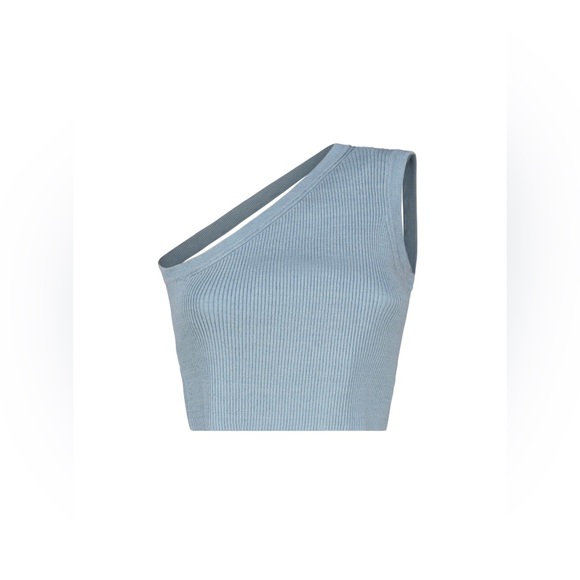 JACQUEMUS LA MAILLE ASCU TOP BLUE GREY - Picture 5 of 9